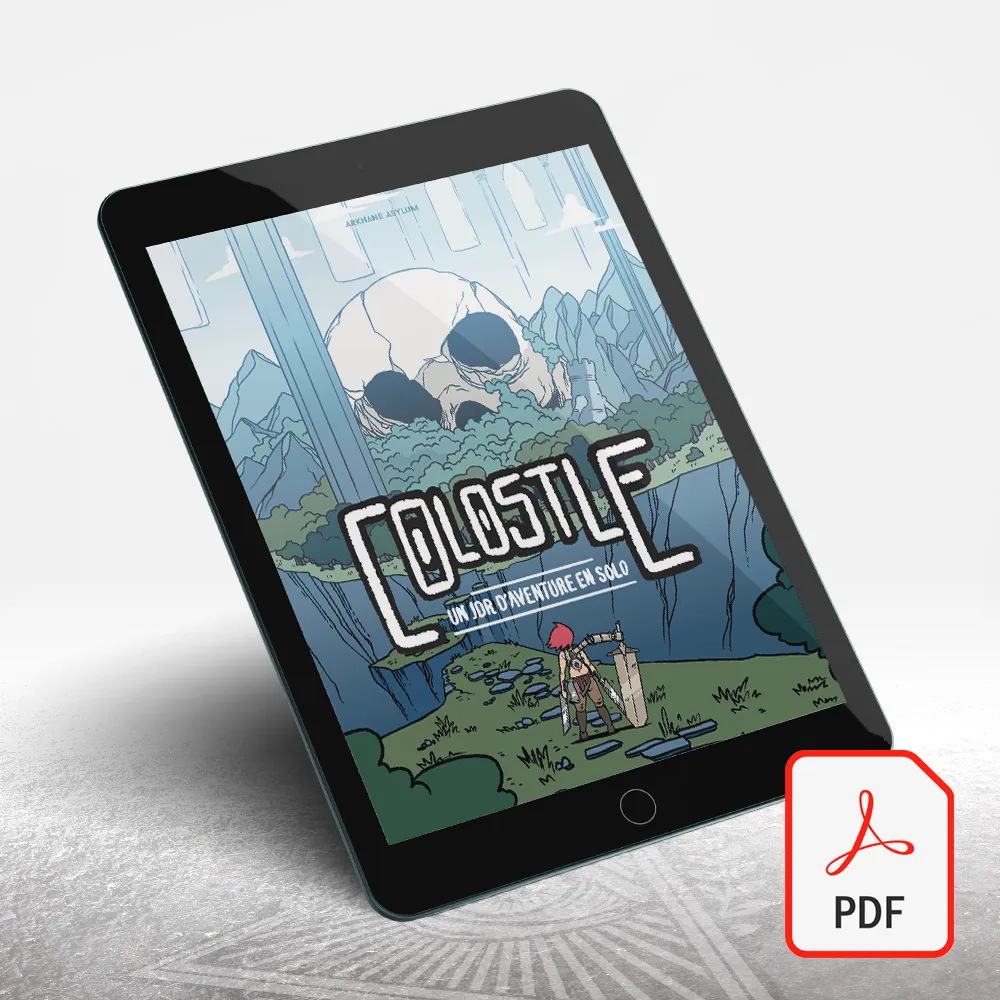 Colostle, le jeu de rôle d’aventure en solo version PDF