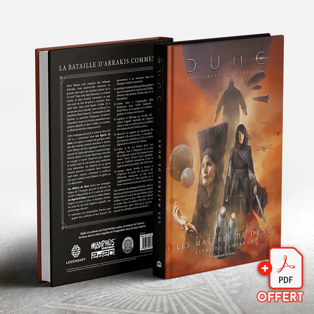 Dune: Aventures dans l'Imperium Les Maitres de Dune