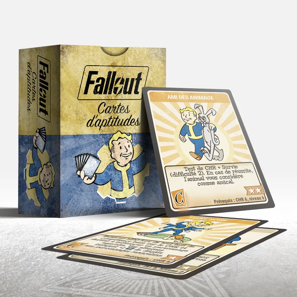 Fallout Fallout: Cartes d'aptitudes
