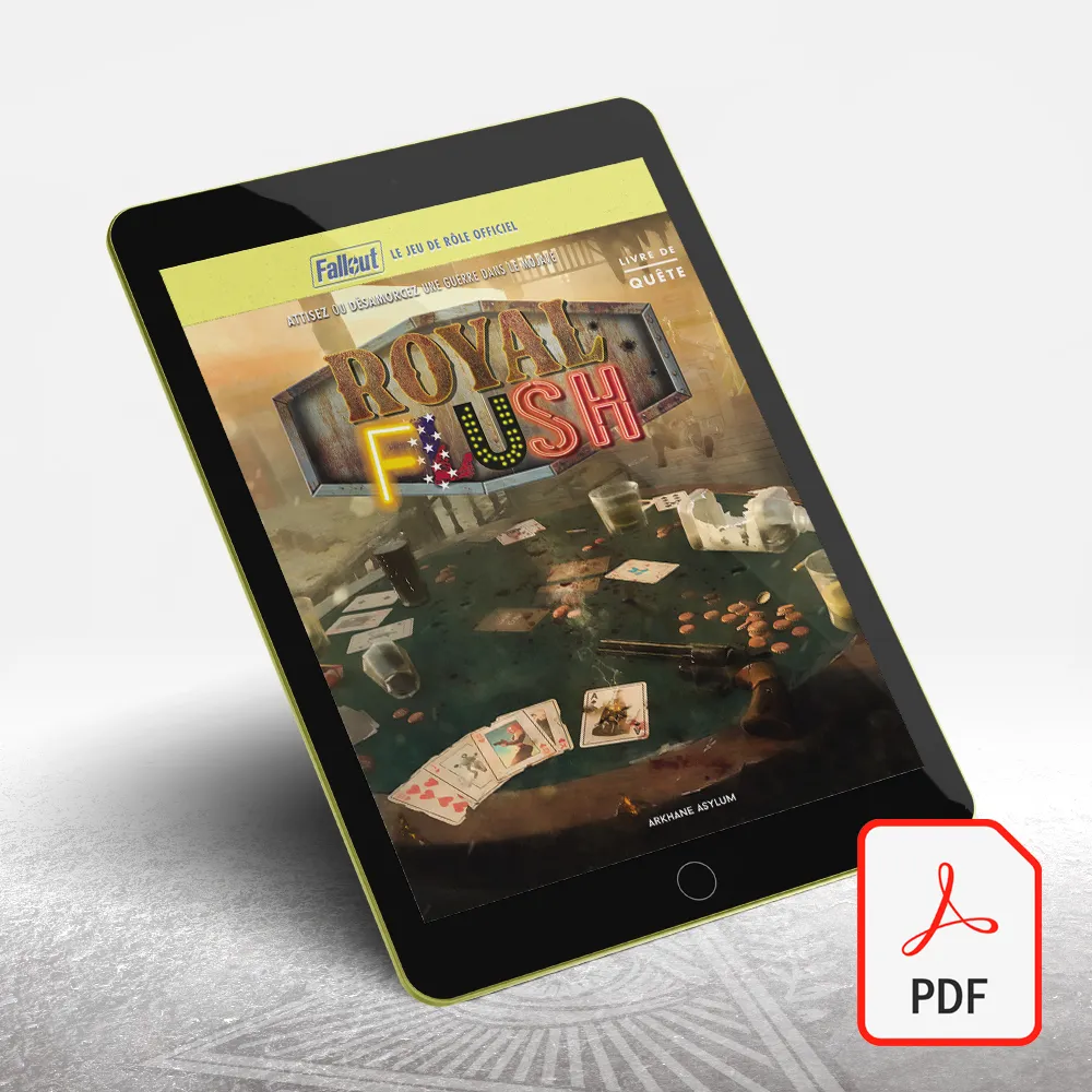 Fallout - Royal Flush - Arkhane Asylum Edition de jeu de rôle
