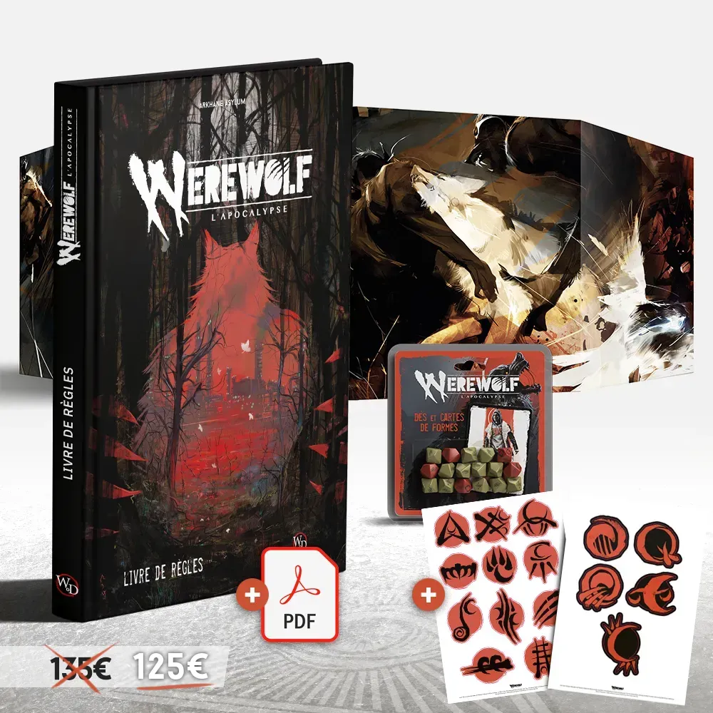 Werewolf: l'Apocalypse Werewolf : Pack de démarrage