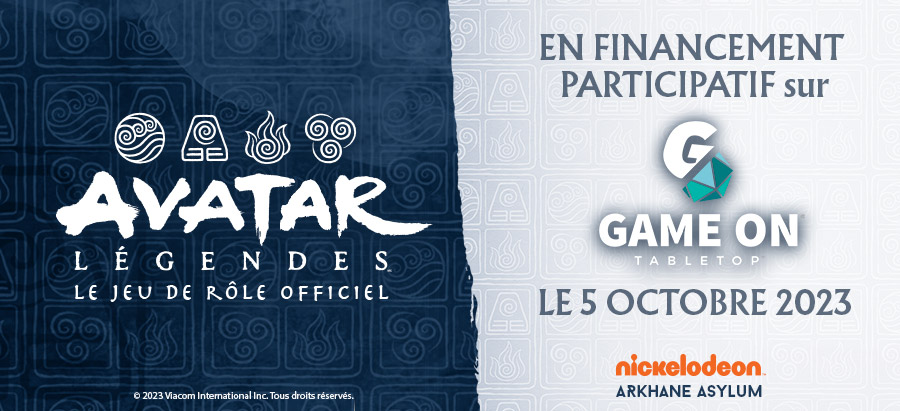 Avatar Légendes, le jeu de rôle officiel arrive en français